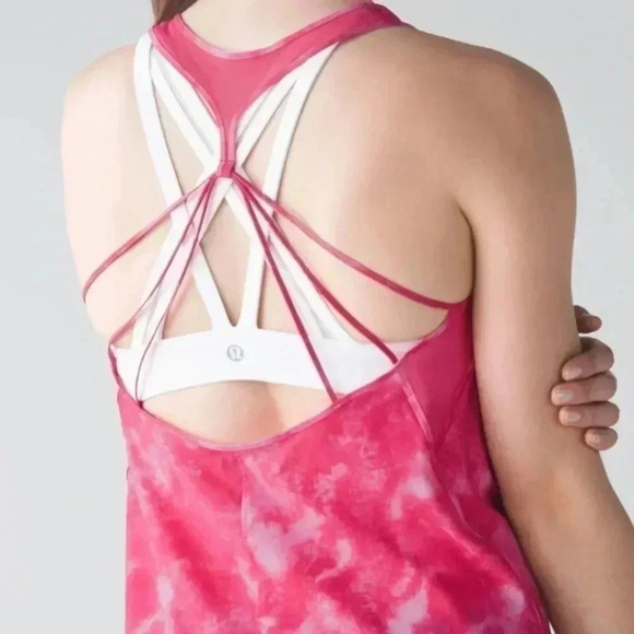 Lululemon 5 Mile Singlet Tidal Trip Boom Juice / Boom Juice 6 - Picture 2 of 8